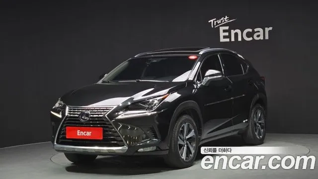 Lexus NX300h 2019 Черный из Кореи