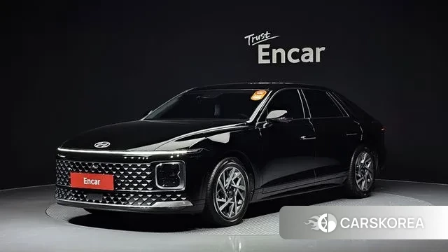 Hyundai Grandeur Hybrid (GN7) 2023 Черный из Кореи