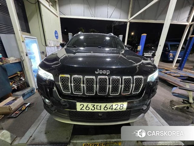 Jeep Cherokee (KL) 2021 Черный из Кореи