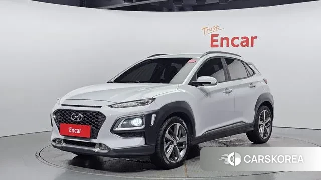 Hyundai Kona 2019 Белый из Кореи