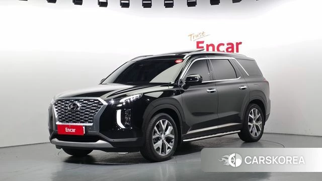 Hyundai Palisade 2021 Черный из Кореи