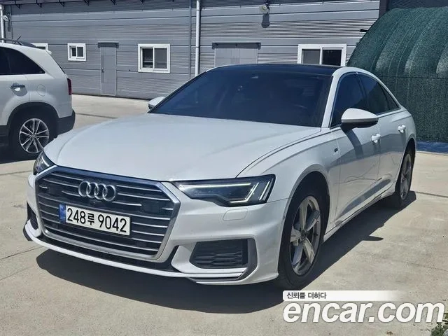 Audi A6 (C8) 2021 Белый из Кореи