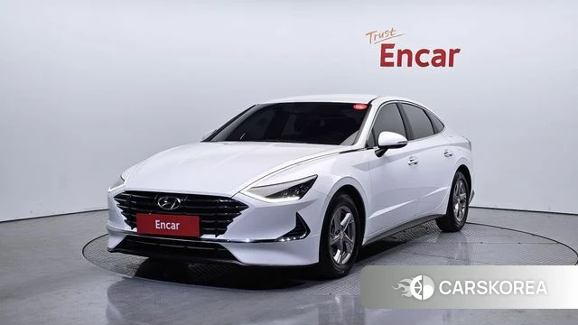 Hyundai Sonata (DN8) 2019 Белый из Кореи