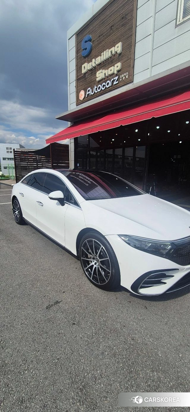 Mercedes-Benz EQS V297 2022 Белый из Кореи
