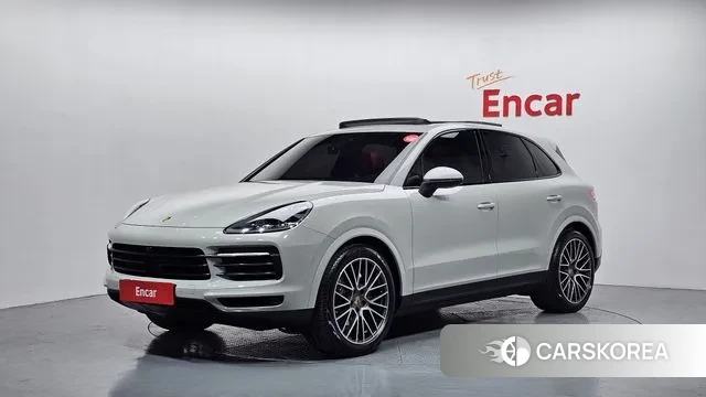 Porsche Cayenne (PO536) 2020 Серебряный из Кореи