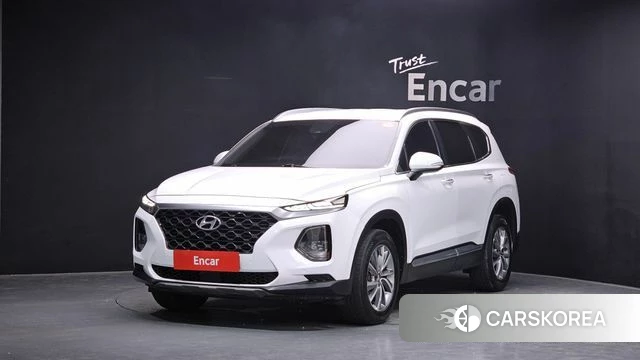 Hyundai Santa Fe TM 2020 Белый из Кореи