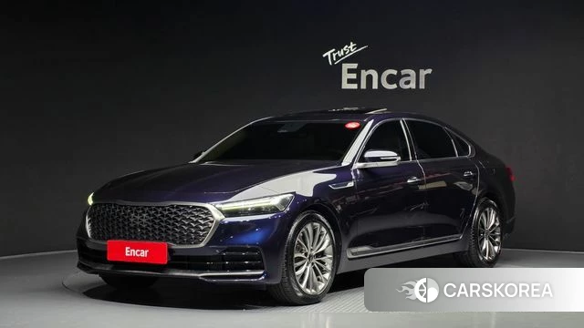 Kia The New K9 2nd generation 2021 Синий из Кореи