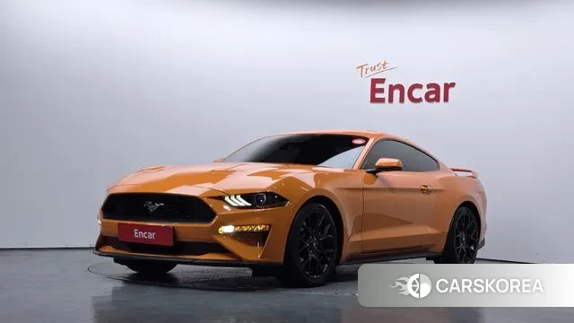 Ford Mustang 2020 Оранжевый из Кореи