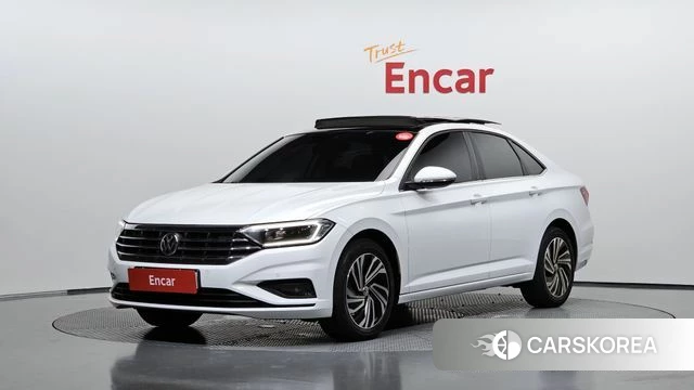 Volkswagen 7th Generation of Jetta 2021 Белый из Кореи