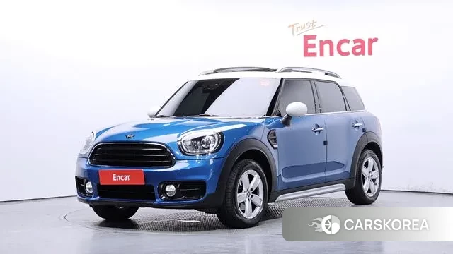 Mini Cooper Countryman 2018 Синий из Кореи