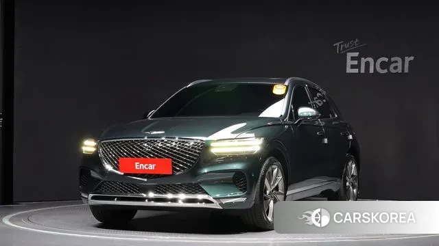 Genesis GV70 2022 Темно-зеленый из Кореи