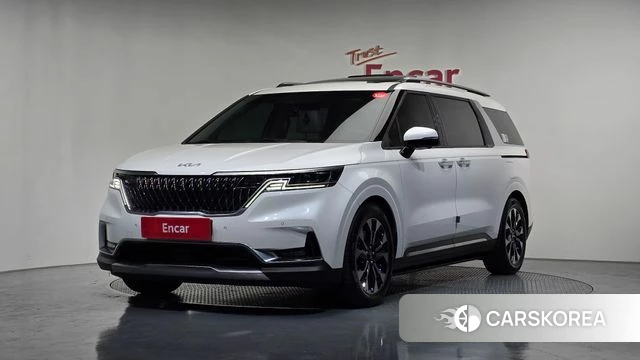 Kia Carnival 4th generation 2021 Белый из Кореи