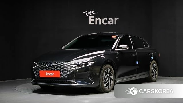 Hyundai The New Grandeur IG Hybrid 2022 Черный из Кореи