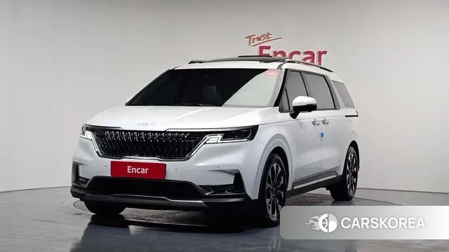 Kia Carnival 4th generation 2023 Белый из Кореи