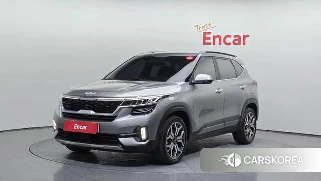 Kia Seltos 2022 Серебряный из Кореи
