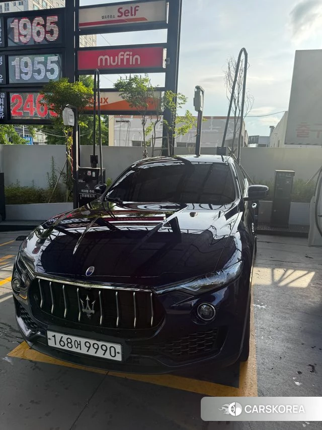 Maserati Levante 2018 Синий из Кореи