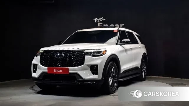 Ford Explorer 6th Generation 2025 Белый из Кореи