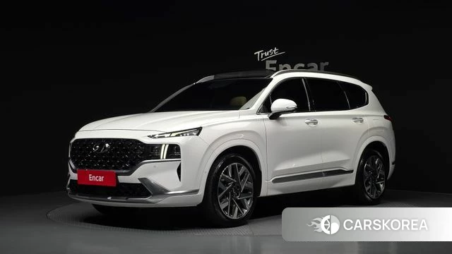 Hyundai The New Santa Fe 2021 Белый из Кореи