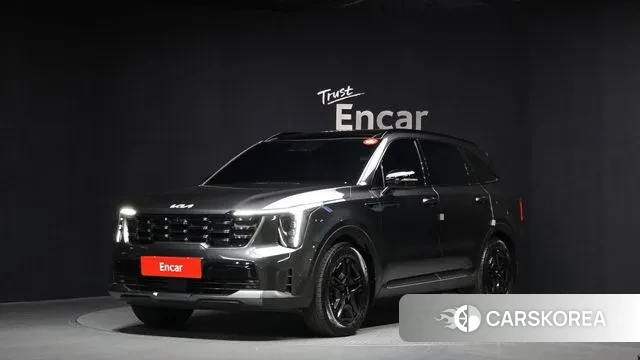 Kia The New Sorento 4th Generation 2023 Серый из Кореи
