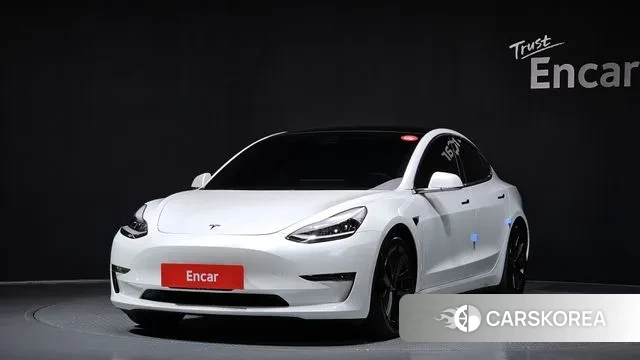 Tesla Model 3 2020 Белый из Кореи