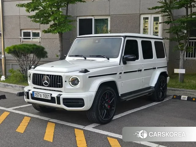 Mercedes-Benz G-Class W463b 2021 Белый из Кореи