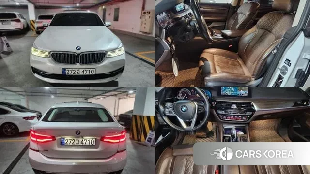 BMW 6 Series GT (G32) 2018 Белый из Кореи