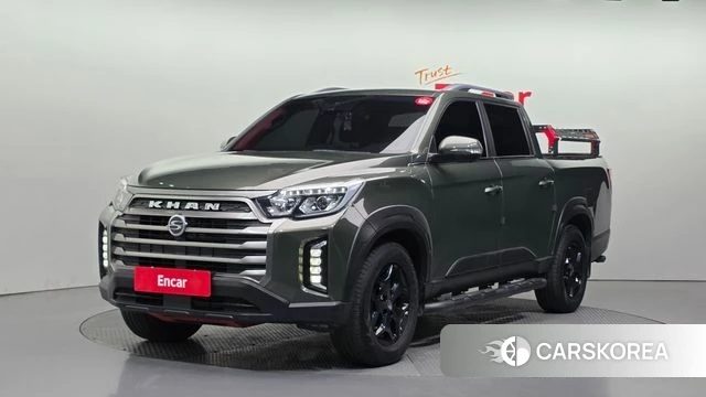 Ssangyong The New Rexton Sports Cannes 2021 Зеленый из Кореи