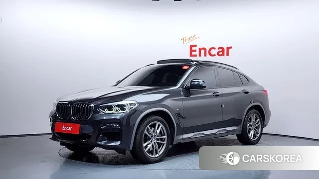 BMW X4 (G02) 2021 Серый из Кореи