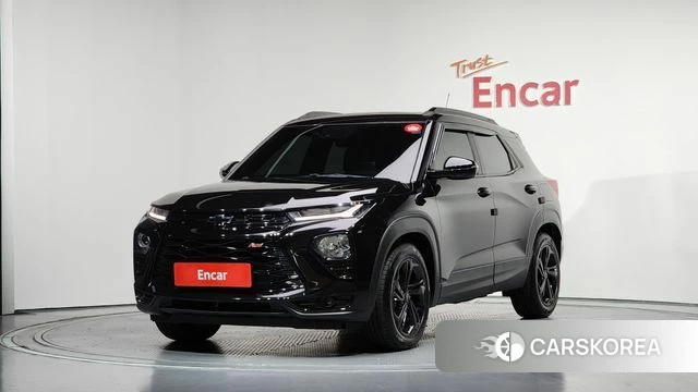 Chevrolet (GM Daewoo) Trailblazer 2022 Черный из Кореи