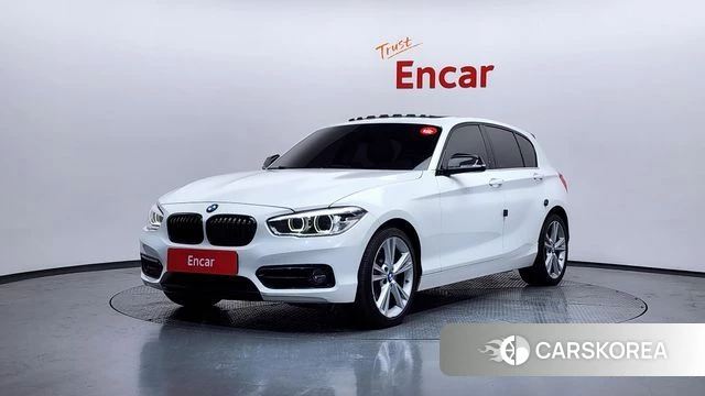 BMW 1 Series (F20) 2019 Белый из Кореи
