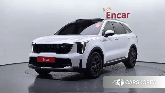 Kia The New Sorento 4th Generation 2023 Белый из Кореи