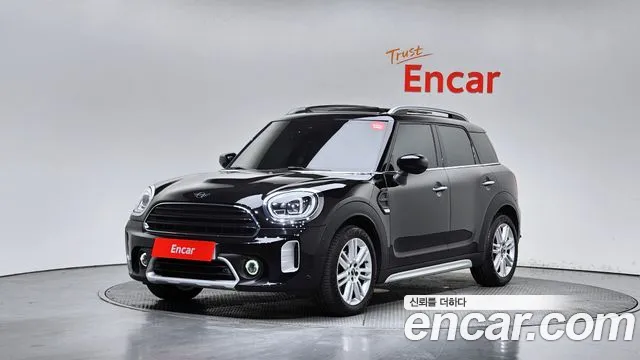 Mini Cooper Countryman 2021 Черный из Кореи