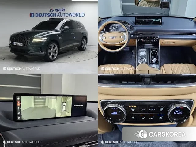 Genesis GV80 2020 Темно-зеленый из Кореи