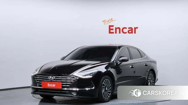 Hyundai Sonata Hybrid (DN8) 2020 Черный из Кореи