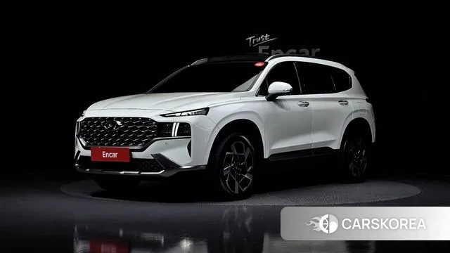 Hyundai The New Santa Fe 2022 Белый из Кореи