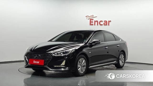 Hyundai Sonata New Rise Hybrid 2018 Черный из Кореи
