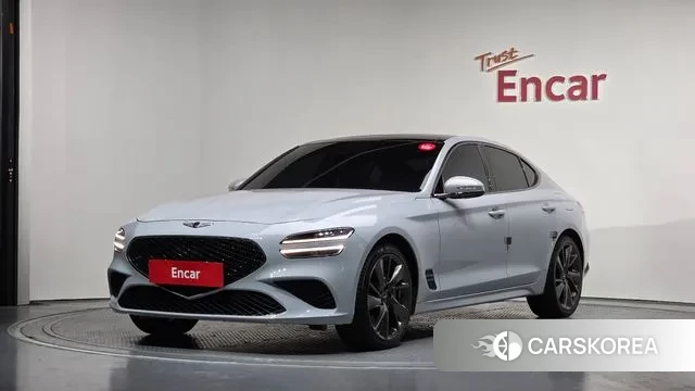 Genesis The New G70 2022 Светло-серебряный цвет из Кореи
