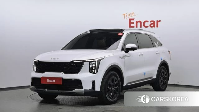 Kia The New Sorento 4th Generation 2024 Белый из Кореи