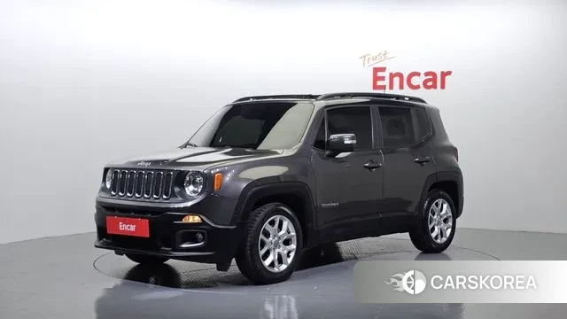 Jeep Renegade 2018 Серый из Кореи