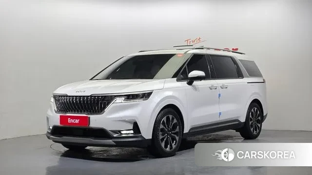 Kia Carnival 4th generation 2023 Белый из Кореи