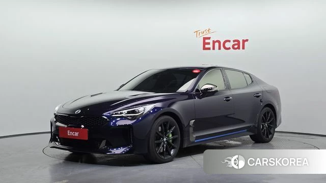 Kia Stinger Meister 2021 Синий из Кореи