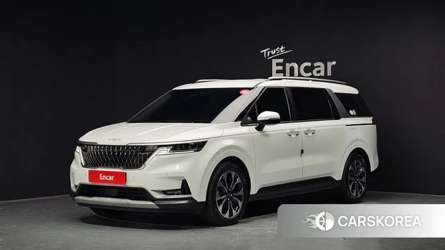 Kia Carnival 4th generation 2023 Белый из Кореи