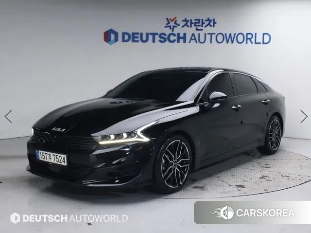 Kia K5 3rd generation 2021 Черный из Кореи