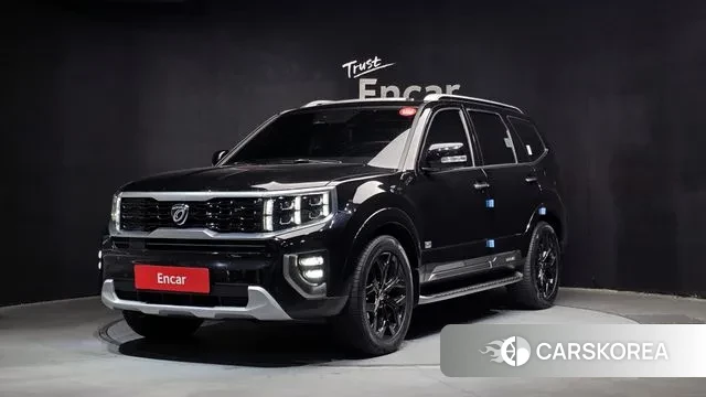 Kia Mohave Master 2021 Черный из Кореи