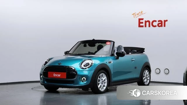 Mini Cooper Convertible 2021 Синий нефрит из Кореи