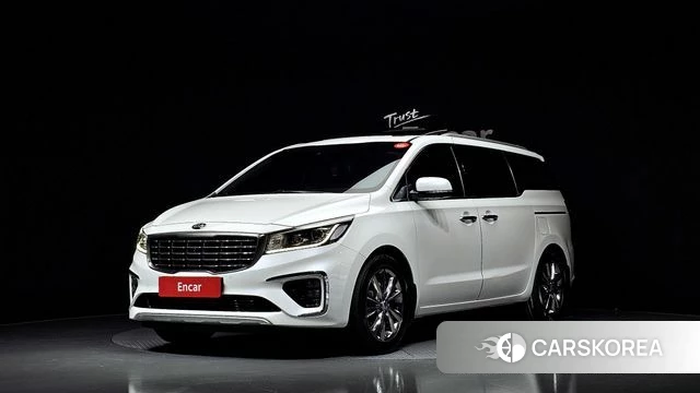 Kia The New Carnival 2019 Белый из Кореи