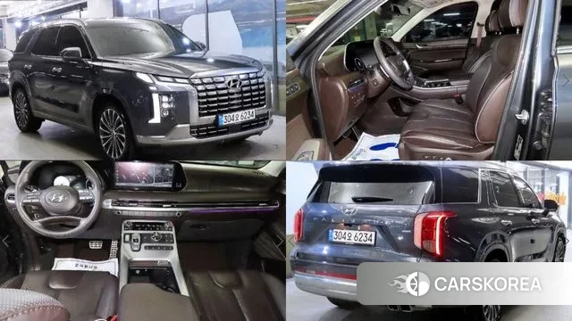 Hyundai The New Palisade 2023 Серый из Кореи