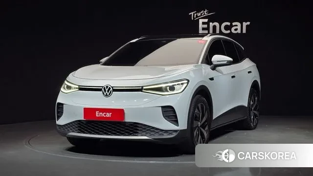Volkswagen ID.4 2022 Белый из Кореи