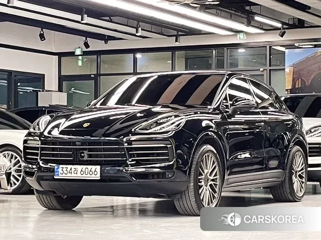 Porsche Cayenne (PO536) 2022 Черный из Кореи