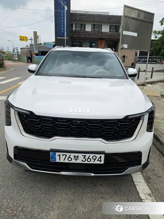 Kia The New Sorento 4th Generation 2025 Белый из Кореи